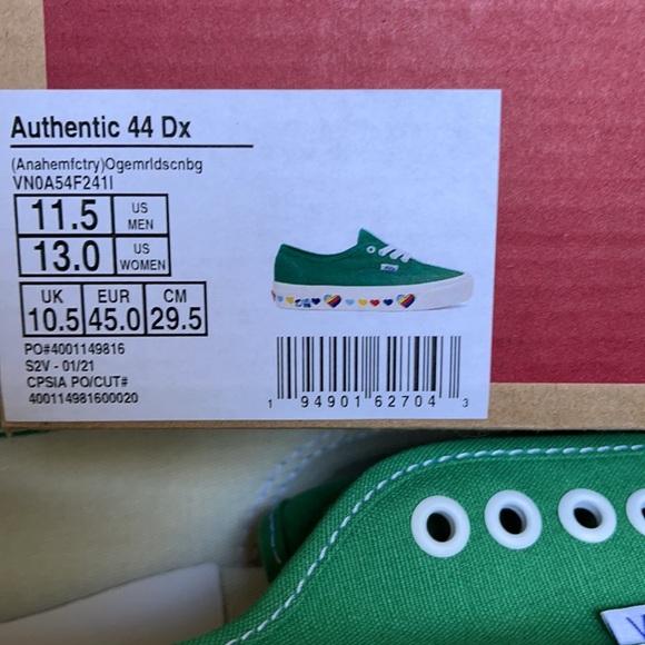 Vans Authentic 44 Dx Anaheim Factory MENS - Picture 16 of 16